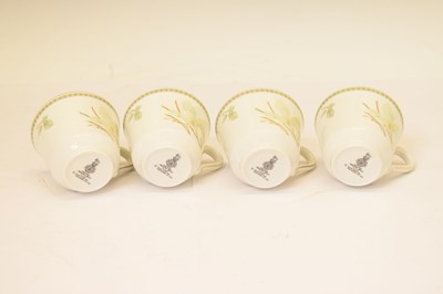 Lot 500 - Royal Doulton 'White Nile' pattern eight setting service