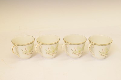 Lot 500 - Royal Doulton 'White Nile' pattern eight setting service