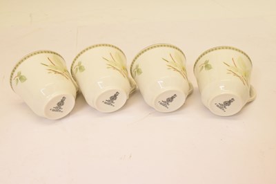 Lot 500 - Royal Doulton 'White Nile' pattern eight setting service