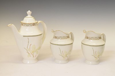 Lot 500 - Royal Doulton 'White Nile' pattern eight setting service