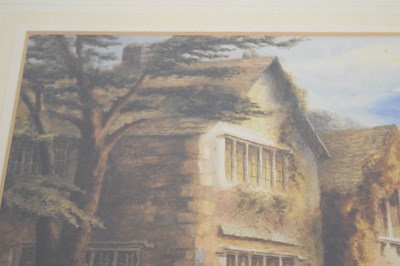 Lot 559 - Sidney Endacott (1873-1918) - Watercolour - 'Lew Trenchard, North Devon'