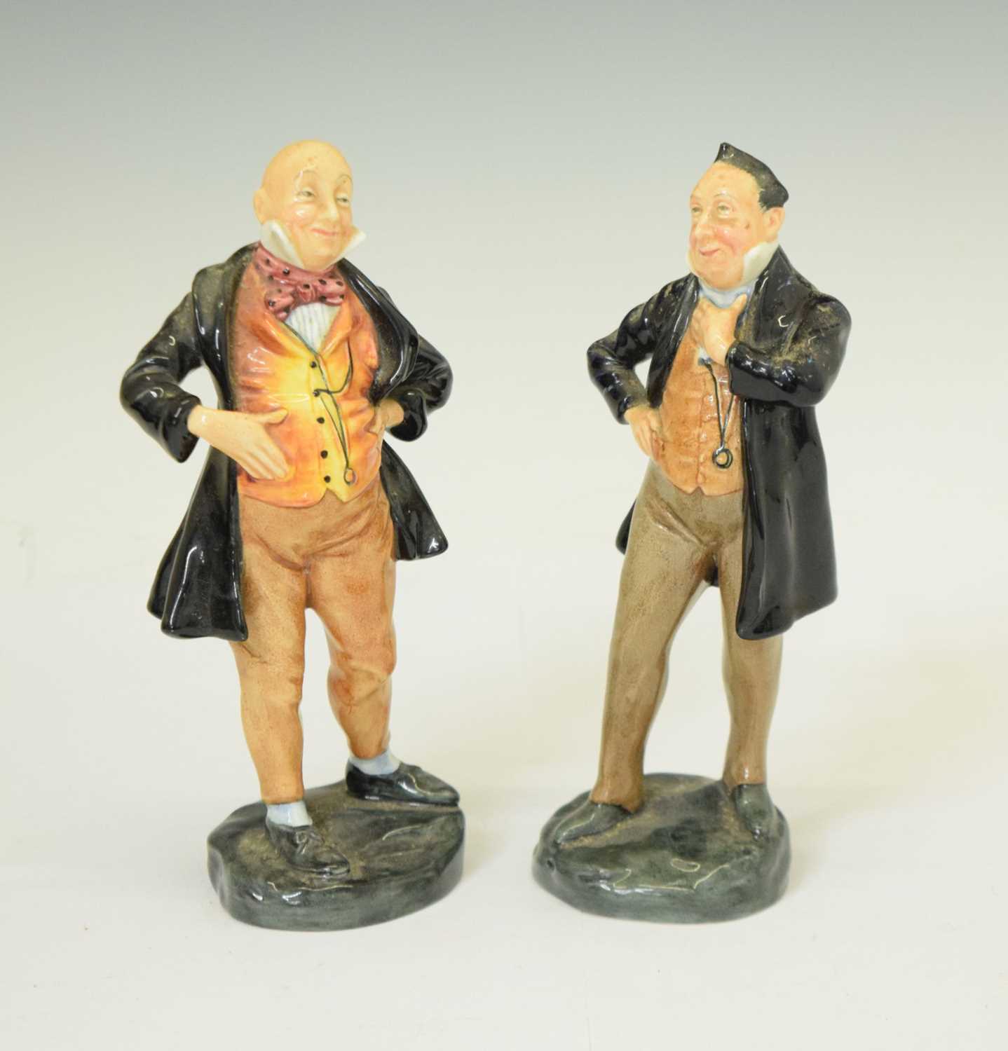 Lot 481 - Two Royal Doulton figures