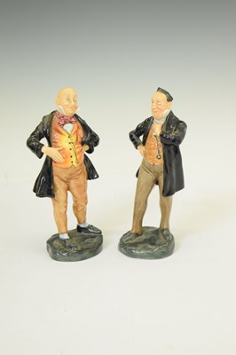 Lot 481 - Two Royal Doulton figures