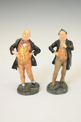 Lot 481 - Two Royal Doulton figures