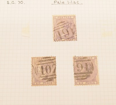 Lot 271 - Folder of GB Victorian stamps