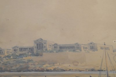 Lot 570 - Joseph Galea (1904-1985) - Two watercolours of Malta