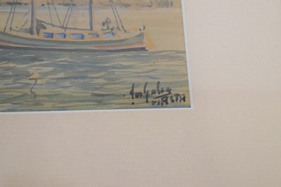 Lot 570 - Joseph Galea (1904-1985) - Two watercolours of Malta