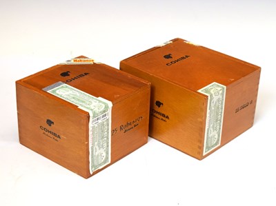 Lot 729 - Cohiba 25 Robustos and Cohiba 25 Siglo VI