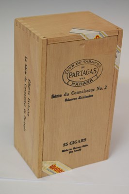 Lot 732 - Partagas Salomones, Partagas Connaisseur No.2 and No.3 Habana Cigars