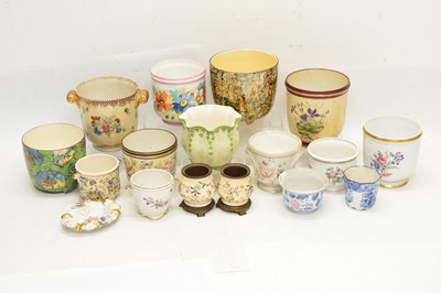 Lot 451 - Collection of reproduction ceramic jardinieres