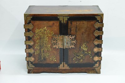 Lot 728 - Rare late 17th Century Japanese Edo period cabinet