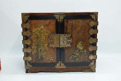 Lot 728 - Rare late 17th Century Japanese Edo period cabinet