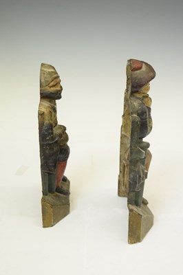 Lot 303 - Pair of cast iron doorstops of Tam O'Shanter and Souter Johnnie