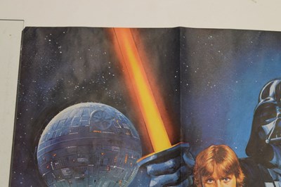 Lot 310 - Star Wars - Rare 1977 pre-Oscars UK quad film poster