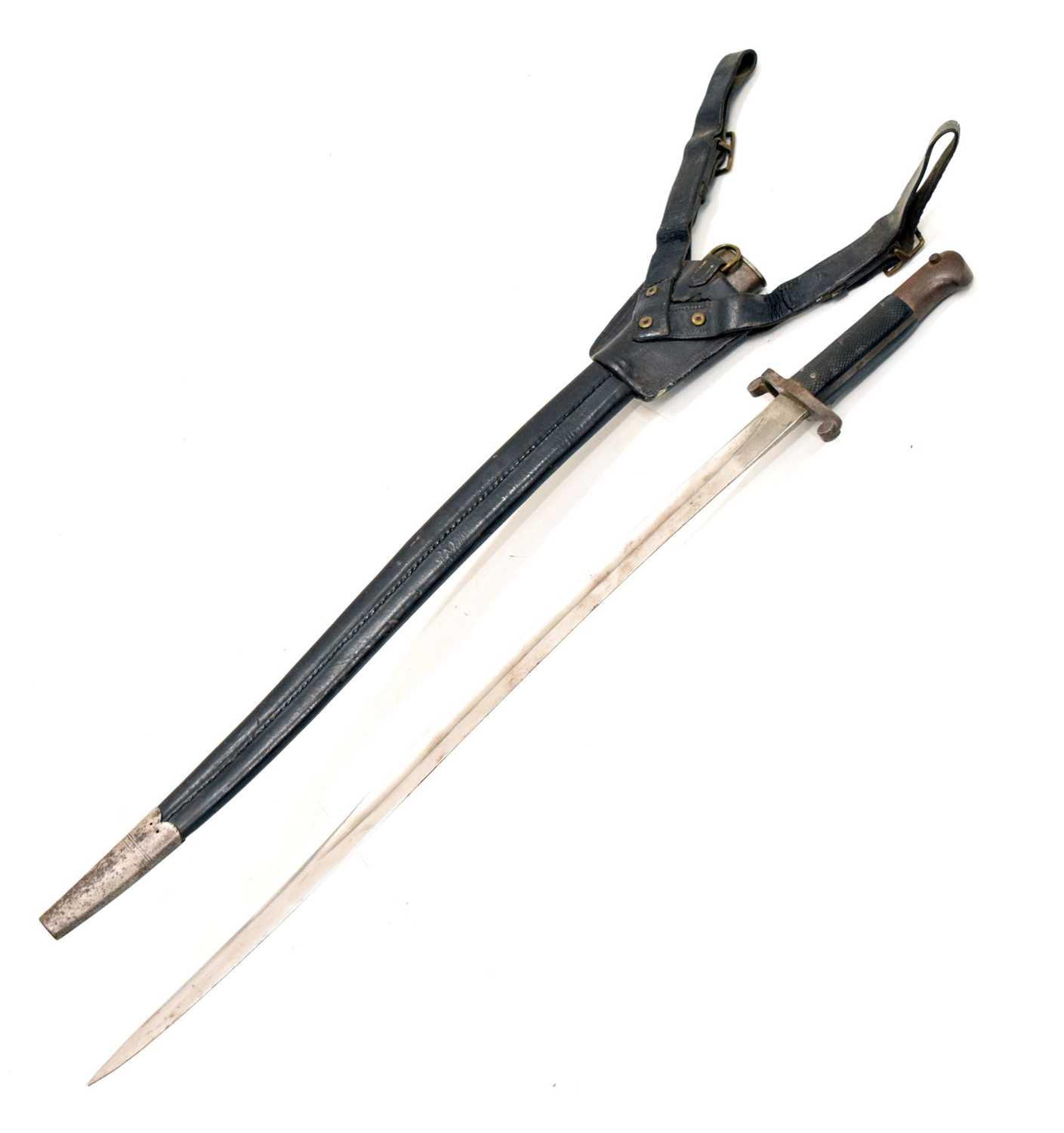 Lot 361 - An 1856 pattern Yataghan sword bayonet