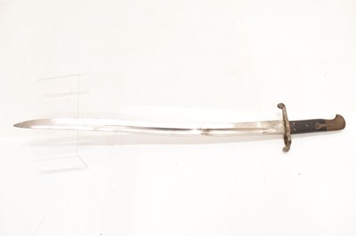 Lot 361 - An 1856 pattern Yataghan sword bayonet