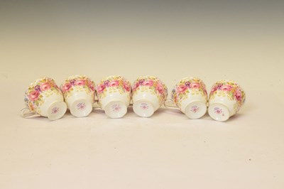Lot 473 - Royal Albert 'Serena' pattern six person tea set