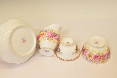 Lot 473 - Royal Albert 'Serena' pattern six person tea set