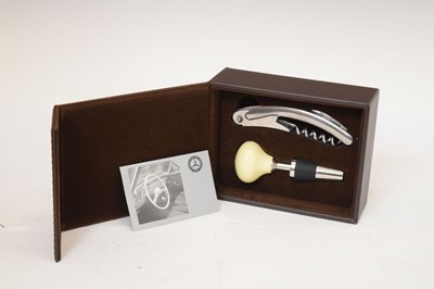 Lot 300 - Mercedes Benz - Cased wine stopper and bottle opener