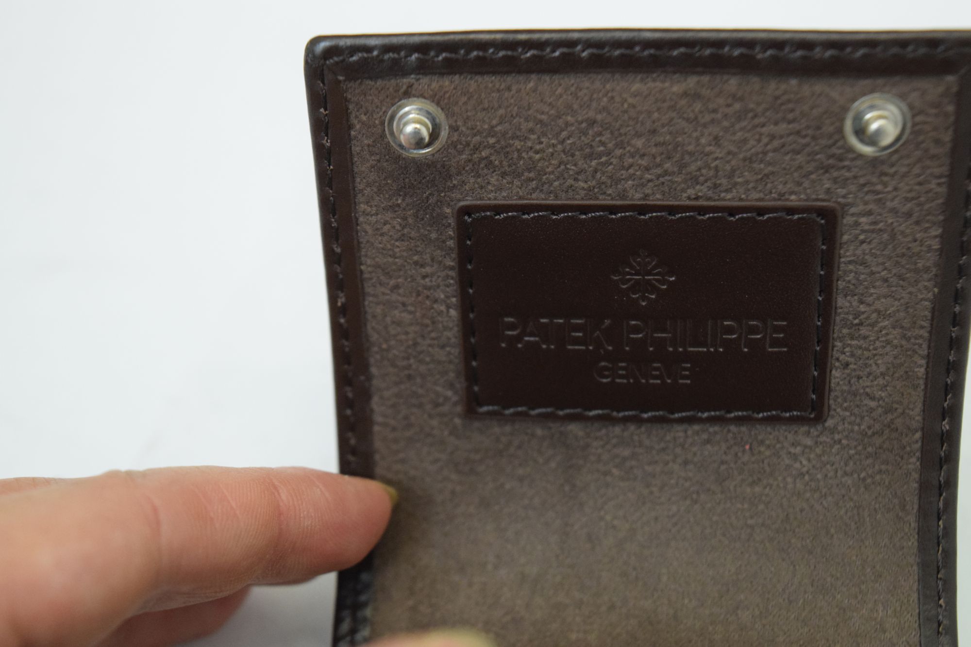 Patek Philippe Leather Card Holder / Wallet