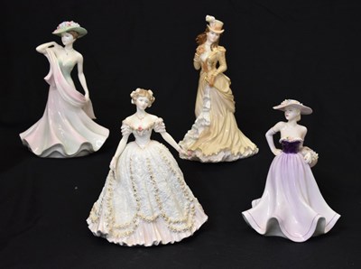 Lot 446 - Limited edition Coalport figures