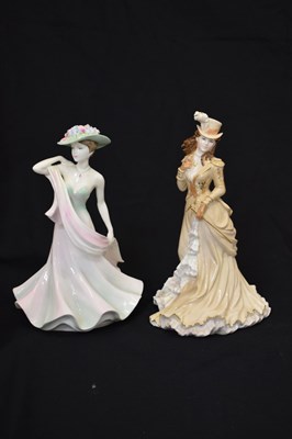 Lot 446 - Limited edition Coalport figures