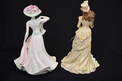 Lot 446 - Limited edition Coalport figures