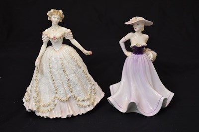 Lot 446 - Limited edition Coalport figures