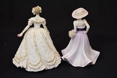 Lot 446 - Limited edition Coalport figures