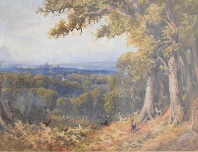 Lot 543 - Henry Andrew Harper (1835-1900) - Watercolour - Windsor Great Park