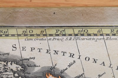 Lot 490 - Matthias Seutter - 18th century engraved map of Scandinavia