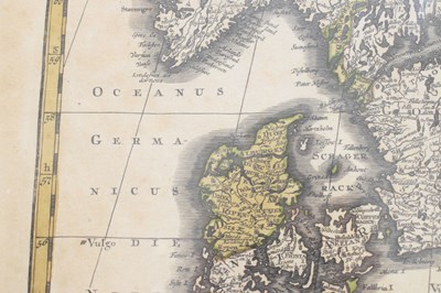 Lot 490 - Matthias Seutter - 18th century engraved map of Scandinavia