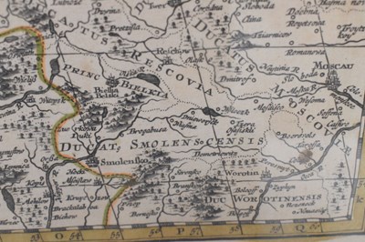 Lot 490 - Matthias Seutter - 18th century engraved map of Scandinavia