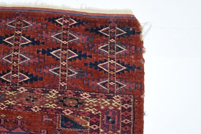 Lot 621 - Middle Eastern Turkoman Salor Juval rug