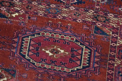 Lot 621 - Middle Eastern Turkoman Salor Juval rug
