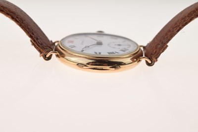 Lot 89 - Cyma - Officer's trench watch