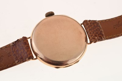 Lot 89 - Cyma - Officer's trench watch