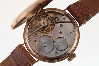 Lot 223 - Cyma - Officer's trench watch