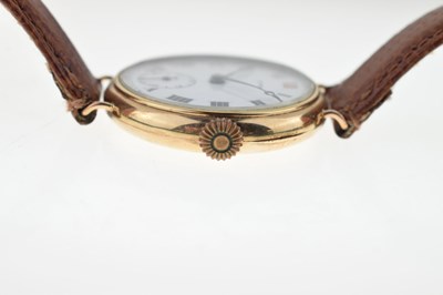 Lot 223 - Cyma - Officer's trench watch