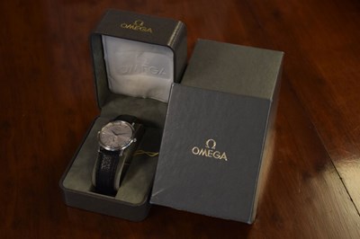 Lot 80 - Omega - Gentleman's stainless steel cased manual wind wristwatch