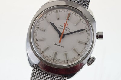 Lot 81 - Omega Geneve - Gentleman's Chronostop manual wind wristwatch