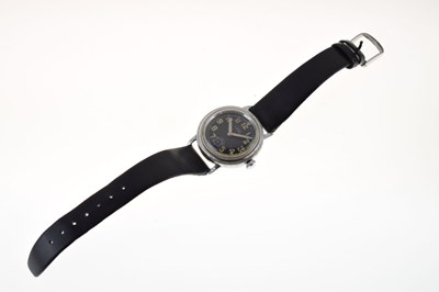 Lot 86 - Nova Ancre - 1930s German pilot's wristwatch