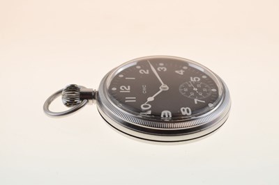 Lot 148 - Cabot Watch Co. (CWC) manual wind MOD issue pocket watch