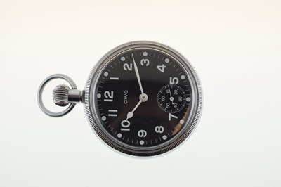 Lot 148 - Cabot Watch Co. (CWC) manual wind MOD issue pocket watch