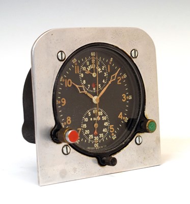 Lot 92 - Jaeger Watch Co. Inc. USA - World War II Type 2030R Chronoflite Aircraft Chronometer