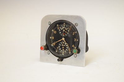 Lot 92 - Jaeger Watch Co. Inc. USA - World War II Type 2030R Chronoflite Aircraft Chronometer