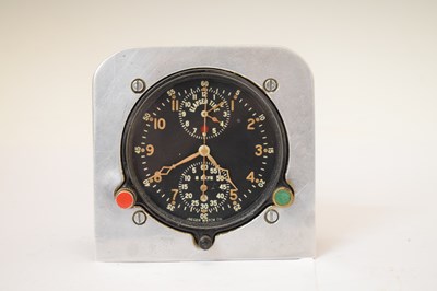 Lot 92 - Jaeger Watch Co. Inc. USA - World War II Type 2030R Chronoflite Aircraft Chronometer