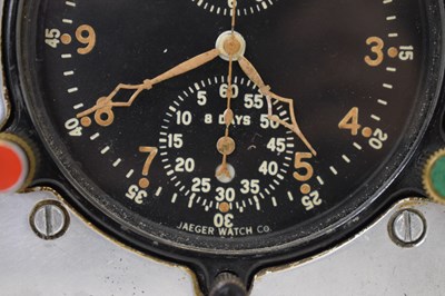 Lot 92 - Jaeger Watch Co. Inc. USA - World War II Type 2030R Chronoflite Aircraft Chronometer