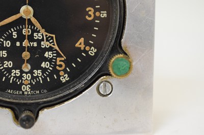 Lot 92 - Jaeger Watch Co. Inc. USA - World War II Type 2030R Chronoflite Aircraft Chronometer