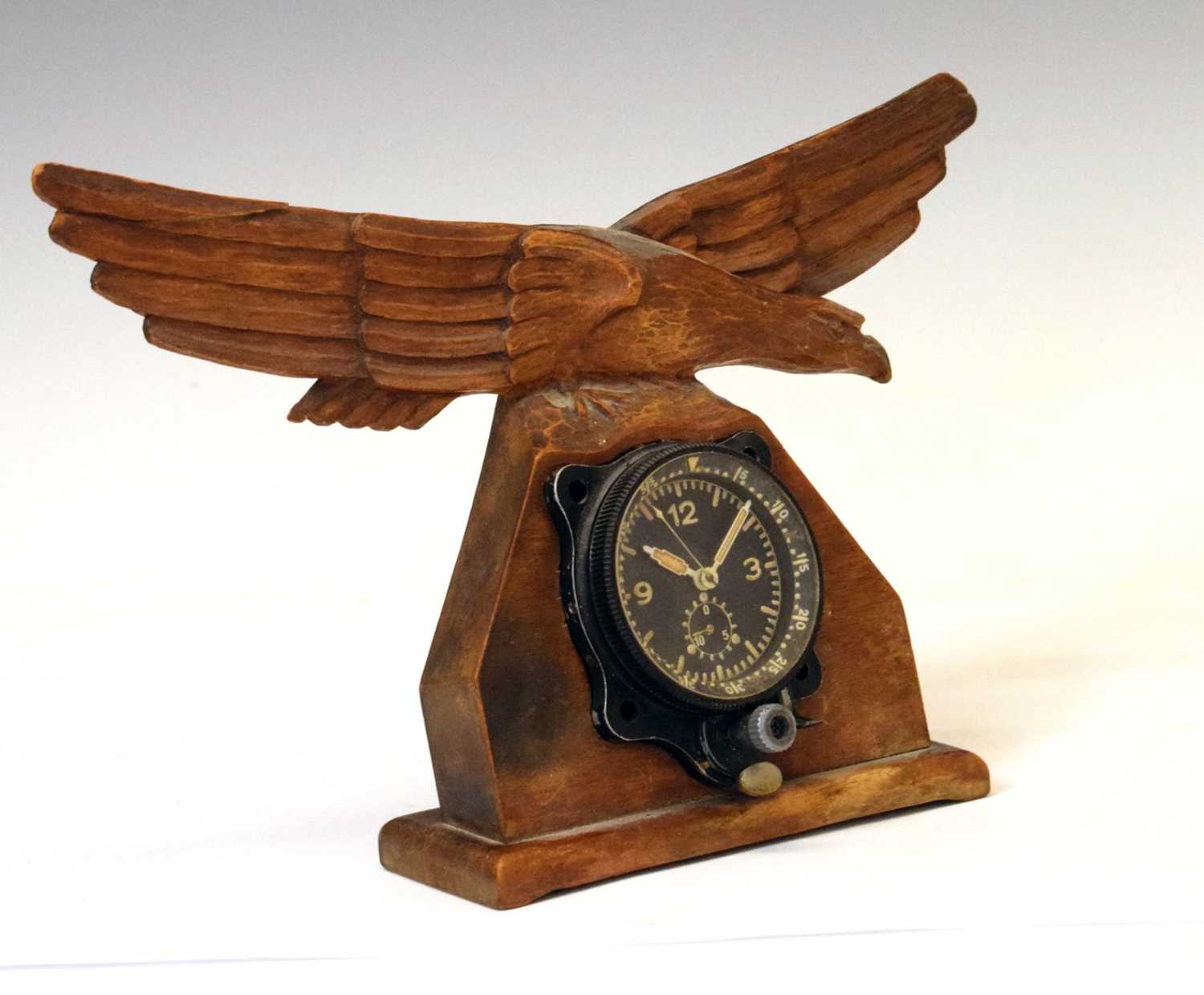 Lot 93 - Junghans World War II Luftwaffe Blindfliguhr cockpit clock